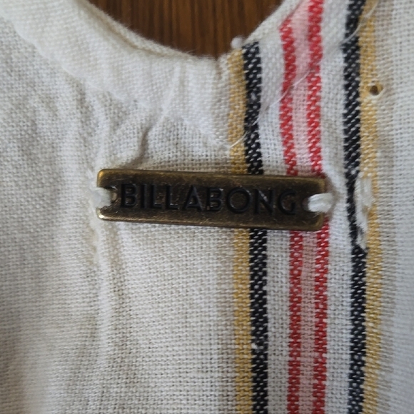 Billabong Brand, Striped Sleeveless jump suit size L. - Picture 4 of 5